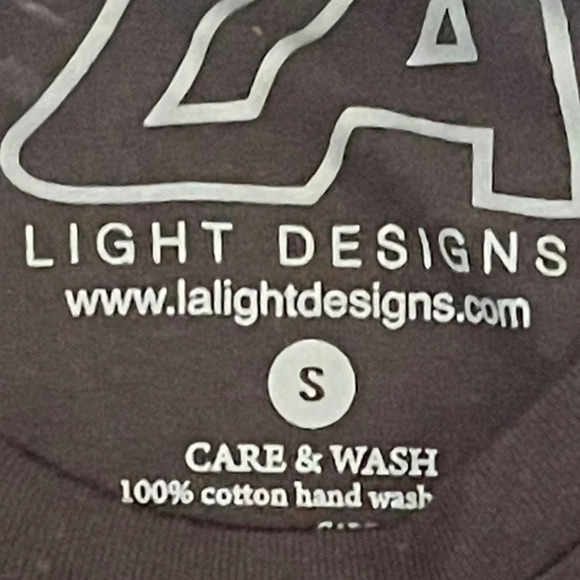 LED T Shirt Sound Activated Glow Shirts Light up Equalizer Tiger Design Small - Picture 8 of 11